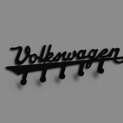 VW-keyhook.png Volkswagen Key Hook/Hanger