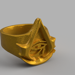 ring.png STL-Datei Assasin's Creed Origins Ring・3D-druckbare Vorlage zum herunterladen