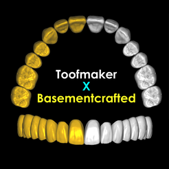 NewLib.png STL file Basement Crafted Original Dental Anatomy・3D printable model to download