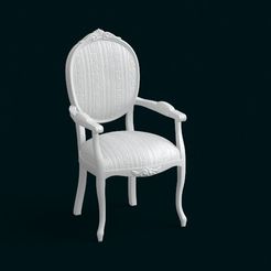 01.jpg Fichier 3D Maquette à l'échelle 1:10 - ArmChair 07・Objet pour impression 3D à télécharger