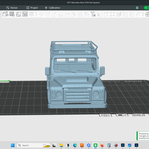 🐚 1986 Land Rover Defender D110, range rover, scale hollow interior ...