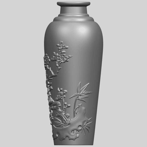 18_TDA0498_Vase_01A04.png Free 3D file Vase 01・3D printer design to download, GeorgesNikkei