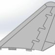 FOTO4.jpg Horizontal Stabilizers Left and Right for G.I. Joe Combat Jet Skystriker XP-21F
