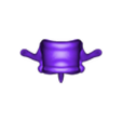Th5.stl printable spine divided into vertebrae