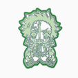 ADAFF.png STL file TANJIRO 5 COOKIE CUTTER ANIME DEMON SLAYER'S / KIMETSU NO YAIBA・3D printer design to download