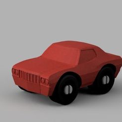 f84e57824661f0aa6f242d70c6ffef03_display_large.jpg Бесплатный STL файл Muscle Car - Duplo Compatible・Дизайн 3D принтера для загрузки