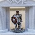 Full Metal Femme No Helmet.jpg STL file Kyria Trunewillow, Knight of the Realm・3D print design to download