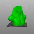 3Dprint5.jpg Horus - Anubis bust
