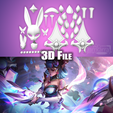 EveSB04.png Accessoires Spirit Blossom Evelynn League of Legends Fichiers STL