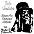 Horror-Silhouettes-Pt3-RobZombie.jpg Halloween Horror Silhouette Rob Zombie Ghostface Scream Jason Friday 13th