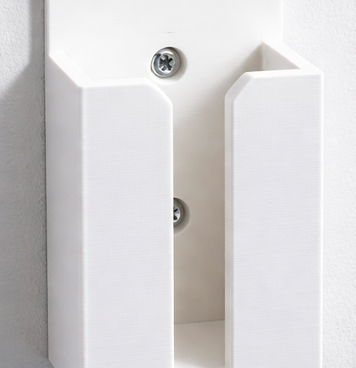 Wall Mount Controller Holder – Minimalist Remote Wall Organizer (Screw Mount)