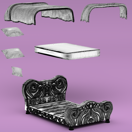 ni UI) <a Mi Mi Bed - Bed