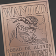 wanted35.png black beard/marshall d. teach wanted poster - one piece