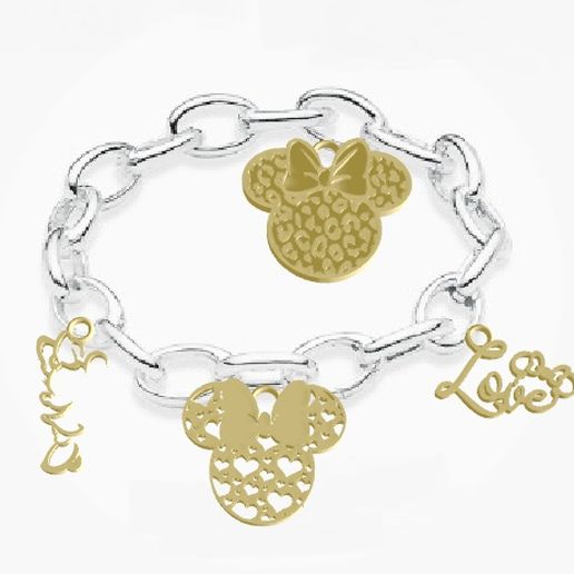 Minnie Mouse charms for bracelet 3D model