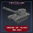 ryan) CONFLICT IN THE FAR FUTURE UNTON OF VYVLAST BM - 221 Vlast T-80C Series Tank