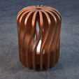 TeaC-18-Pill-Twist-Lg.png TeaC | Tea Light Holder | Twist Top (18) *Lg