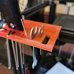 support_outils1.jpg Fichier STL gratuit Support Outils ENDER 5 PRO・Modèle imprimable en 3D à télécharger
