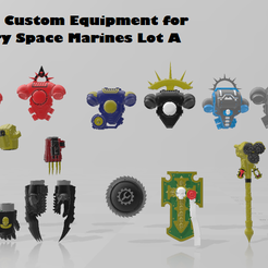 7-inch-Equipment-A.png Télécharger fichier 3D gratuit Equipement personnalisé de 7 pouces pour Factory Space Marines • Design pour impression 3D, landersje
