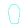 coffin-1.png Coffin Cookie Cutter | STL File
