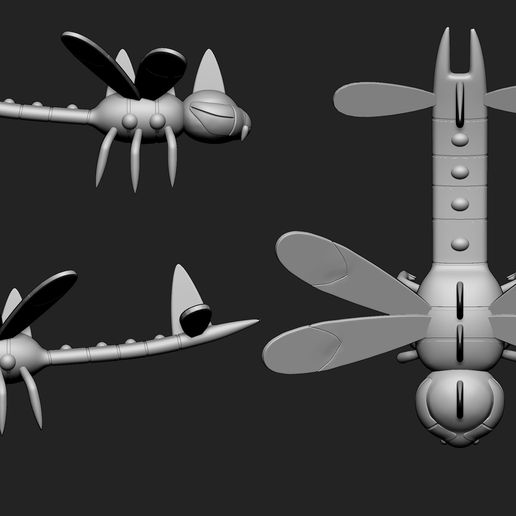 yanmega-6.jpg Pokemon - Yanmega with base