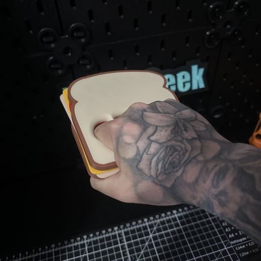 IMG_7320.jpeg Knuckle Sandwich Gag Prop / Desk Display