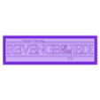Revenge.OBJ REVENGE OF THE JEDI PLAQUE WALL/SHELF DECOR