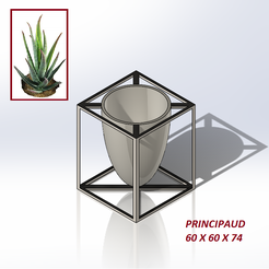 3-1.PNG STL file FLOWER POT N°3/ POT DE FLEUR N°3・3D printable model to download, jeanlouis-principaud