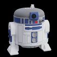 Render_Persp.png R2-D2 inspired Home/Nest Mini Stand with Dome