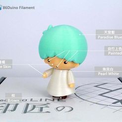 IMG_7410.jpg Archivo STL gratuito Little Twin Stars / リトルツインスターズ / 雙子星 -- Kiki（キキ）・Objeto imprimible en 3D para descargar