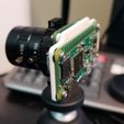 20210407_095034.jpg Raspberry Pi HQ Cam Pi0 Mounting Plate - Ultimate Webcam!