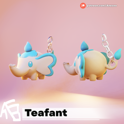 teafant-Wholw-color.png TEAFANT  KEYCHAIN FANART - PALWORLD