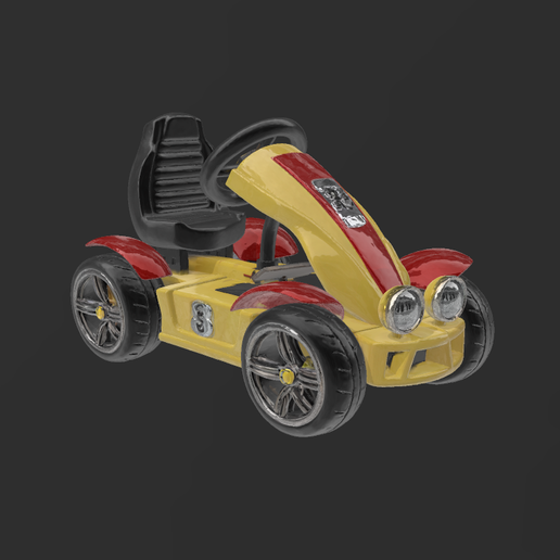 CARTOON KART 2 PRINTABLE COLLECTION CARS 3D model