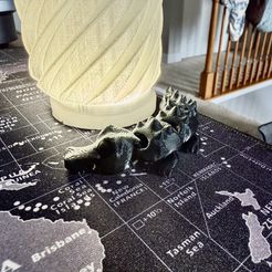 Crocodile Flexi Keychain (STL/3MF COLORED VERSION)