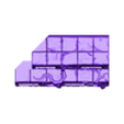 Pyramid_Medium_DoubleStepped-B-Left-B02.stl Pyramid Modular Levels - (Medium) Square - A02 (Stairs)