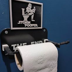 335923110_1574806803039650_1603364987354029297_n.jpg STL file star wars toilet paper remover・3D print design to download