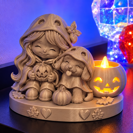 Lovelli – Spooky Friends | Halloween LED Tealight Holder