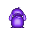 01. Body.stl POKEMON - PSYDUCK figure -  (UNSUPPORTED + PRESUPPORTED FILES)