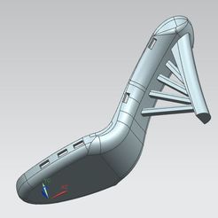 Heel1.jpg STL-Datei Sexy High Heel・Modell zum Herunterladen und 3D-Drucken