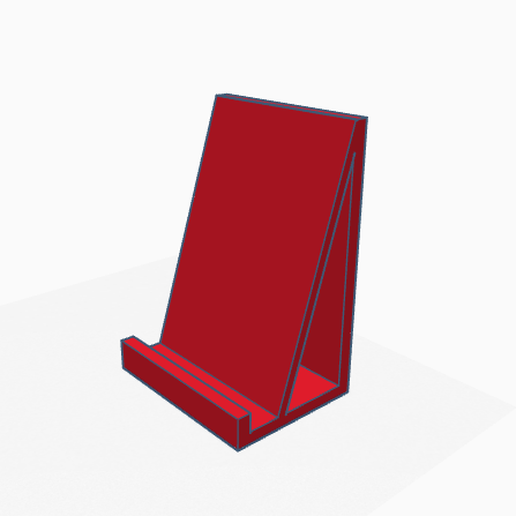 phone stand 3D model