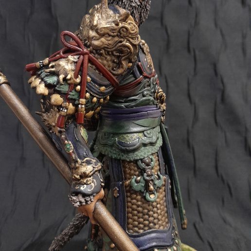 🦸 BLACK MYTH WUKONG 悟空- mythical Armor keyed cut High Poly STL