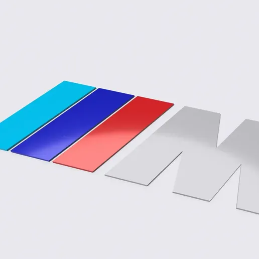 BMW M Series Logo | 3D Printable STL