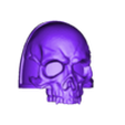 pppp.stl Skull Shoulder Pads