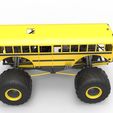 8.jpg Diecast School bus Monster truck Scale 1:25