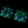 Earring73-1.png Fichier 3D Boucles d'oreilles femmes diamantées 3dm STL Model・Plan imprimable en 3D à télécharger