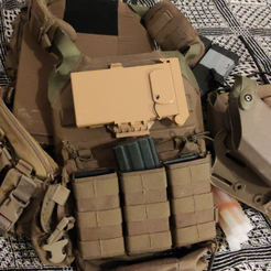 moto-G5.png Файл STL Крепление для телефона Samsung Note 10 PALS Armor Plate Carrier・Модель для загрузки и 3D печати
