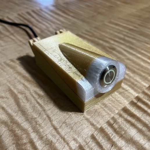 RPI0W Case with RGB Button and USB Jack 3D model