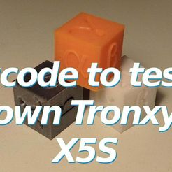 sg2-P3070003.jpg Free STL file gcode to test tronxy X5S, X5SA, PRO・Model to download and 3D print