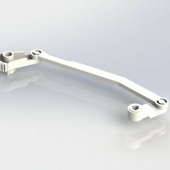 1.jpg STL file Citroen C4 - 5E2222700 heater actuator blend cable mechanism・Template to download and 3D print