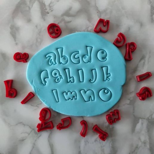 Alphabet cookie cutter 3D model