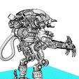 Cazador-16.jpg Cazador Double Chain Weapon and Heavy Flame Cannon (Weapons Only)